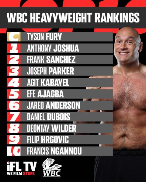 Обновился рейтинг WBC в супертяжелом весе: подъем Джошуа и стремительное падение Уайлдера