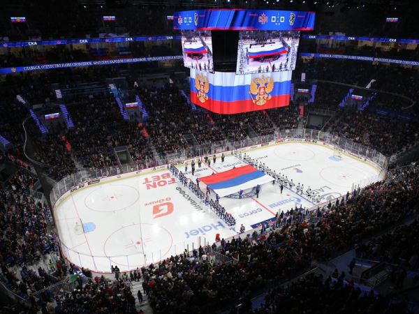 В КХЛ теперь самый большой хоккейный стадион в мире. "СКА Арена" приняла матч регулярного чемпионата